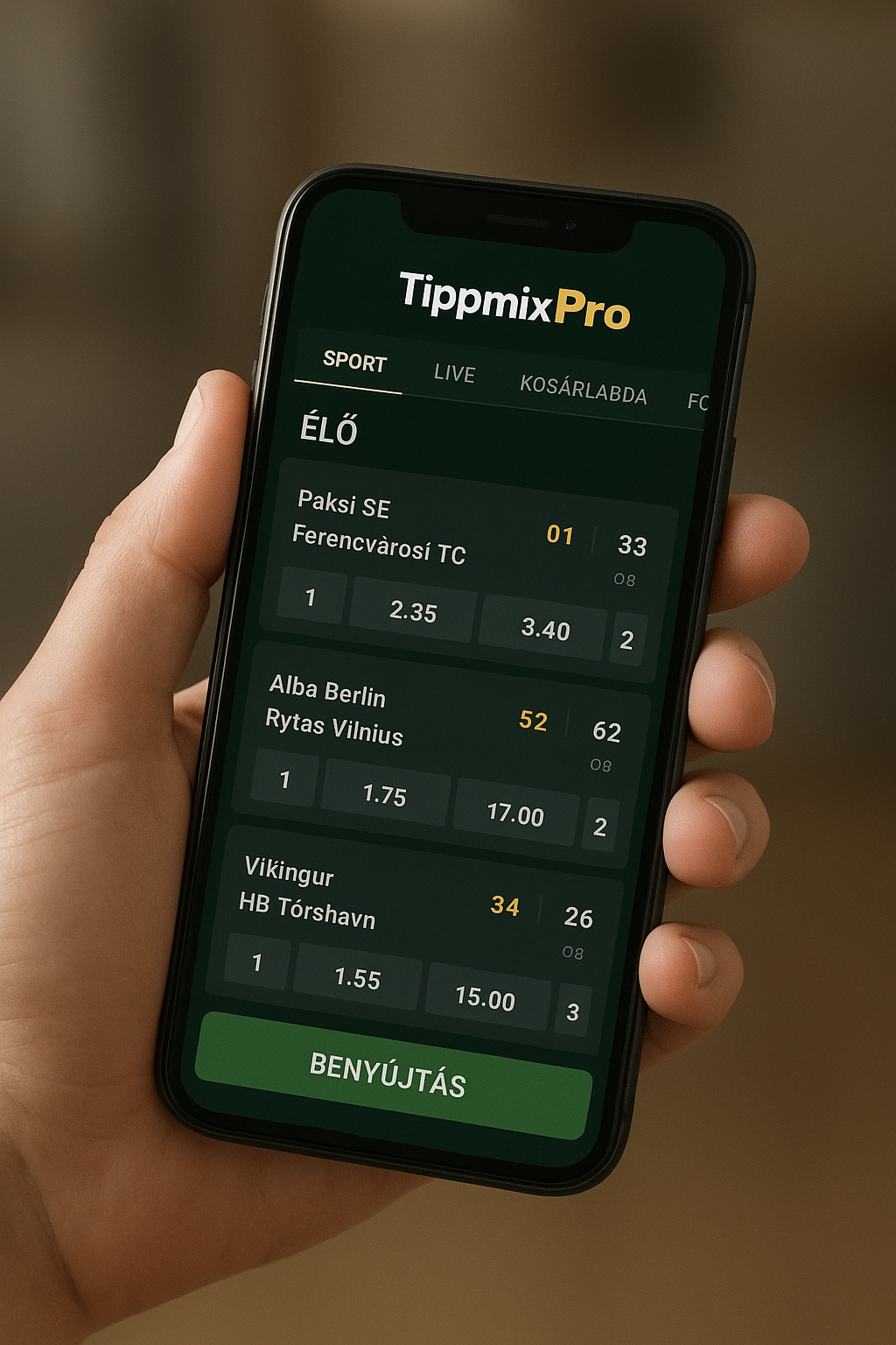 Tippmixpro mobil app