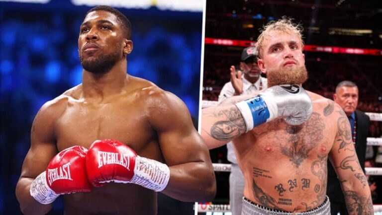 anthony joshua - jake paul