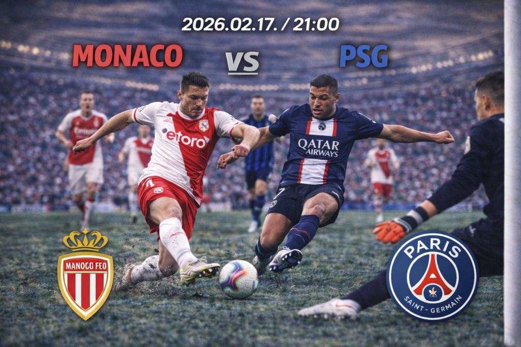 Monaco vs PSG