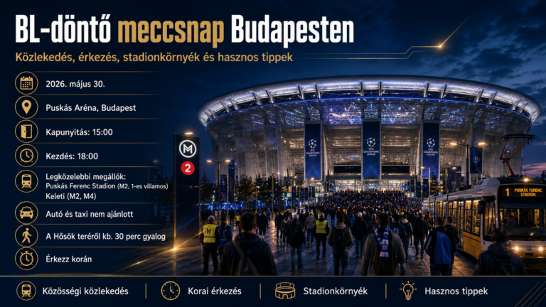 BL döntő meccsnap Budapesten: