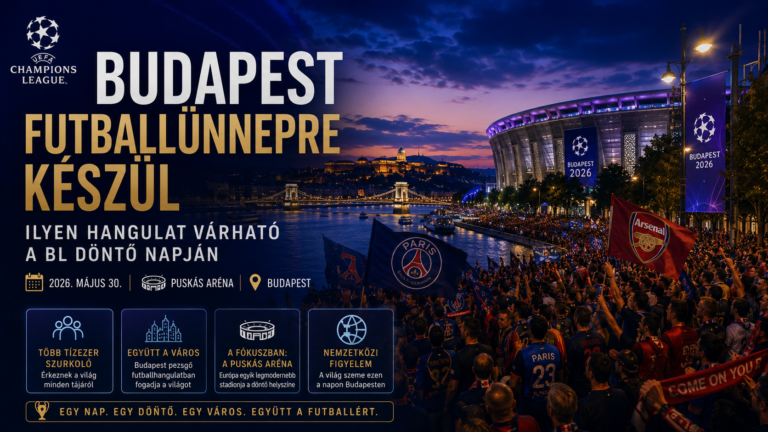 Futballünnep Budapest szívében